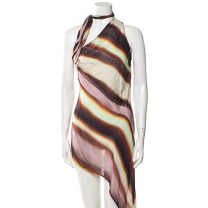SIEDRES Multicolor Asymmetrical Dress